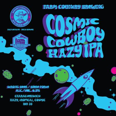 Cosmic Cowboy Hazy IPA