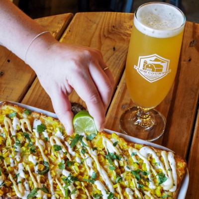 Flatbread and Beer