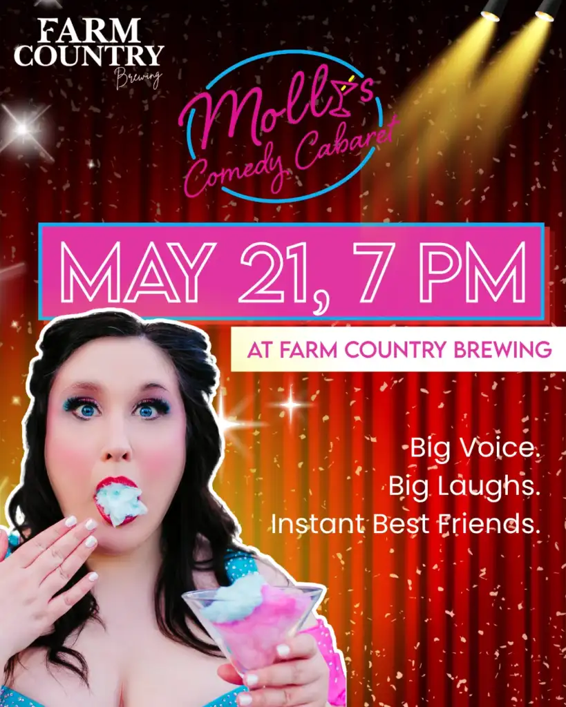 Molly’s Comedy Cabaret at Farm Country Brewing