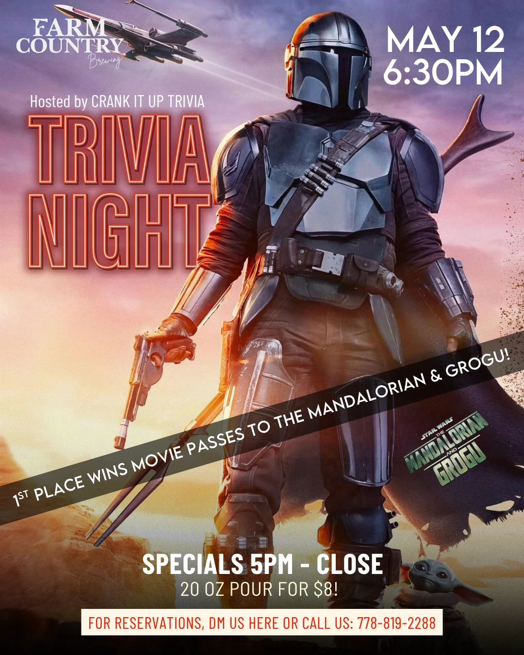 The Mandalorian & Grogu Trivia Night
