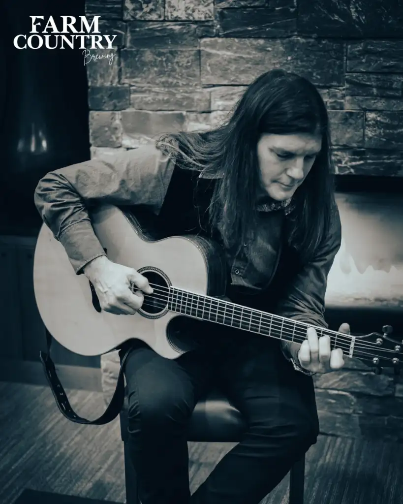 Live music performance - mark Hildebrand at Farm Country Brewing